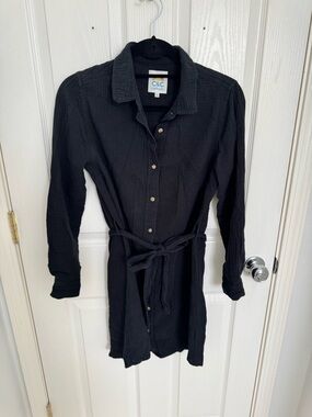 C&C California Dark Charcoal Button-Up Shirt
